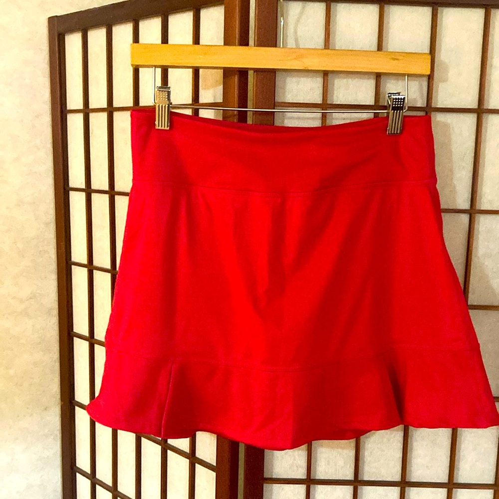Laundry By Shelli Segal Pink Pleated Mini Skort